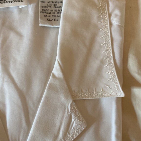 Tabi Embroidered Shirt White XL - Picture 2 of 7